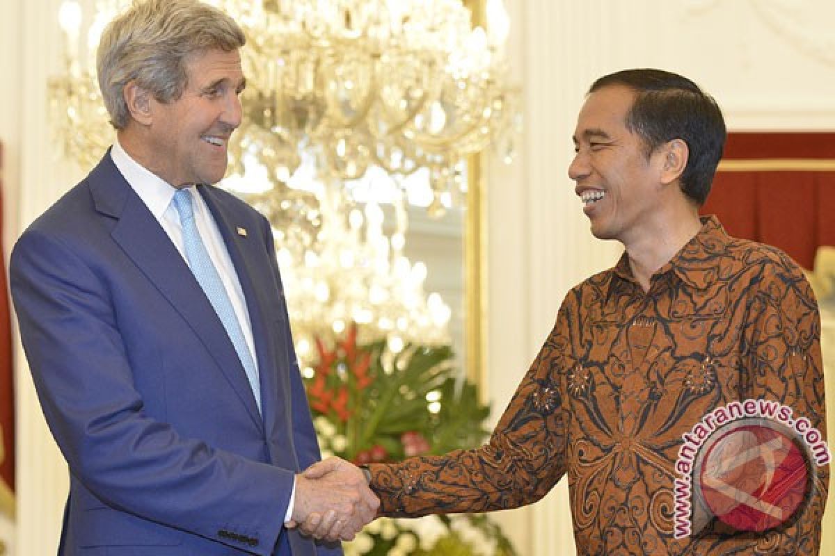 Jokowi, Kerry talk on climate change