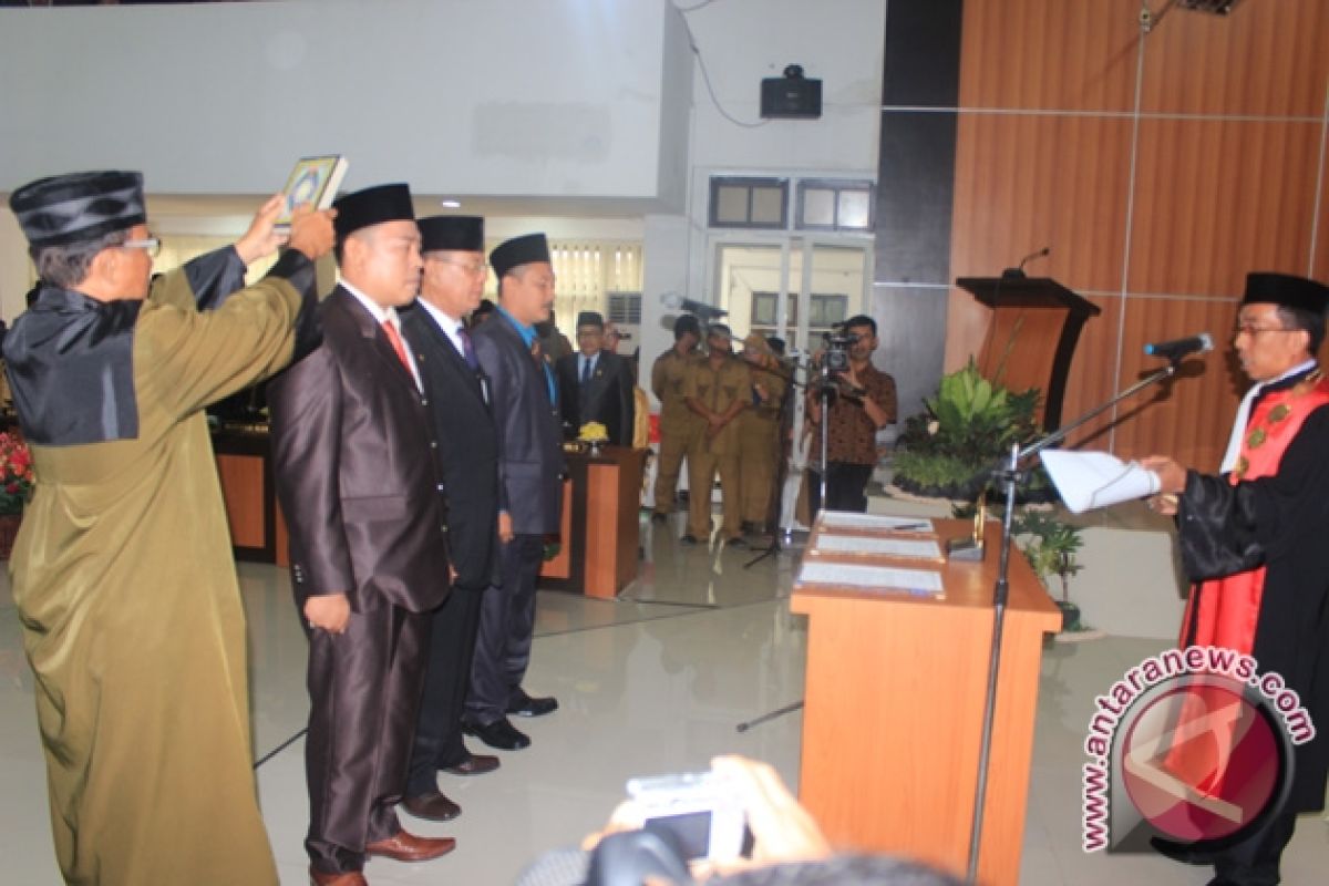 M.Iqbal Andi Magga Resmi Pimpin DPRD Kota Palu