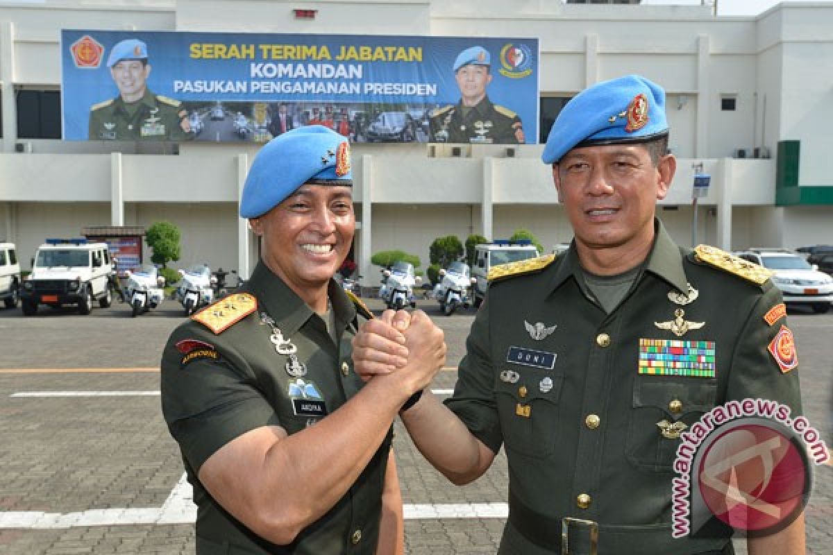 Mayjen TNI Andika Perkasa jabat komandan Paspampres
