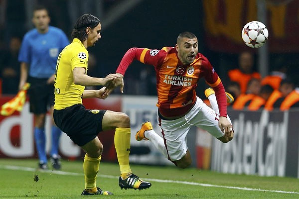 Aubameyang bersinar saat Dortmund hancurkan Galatasaray