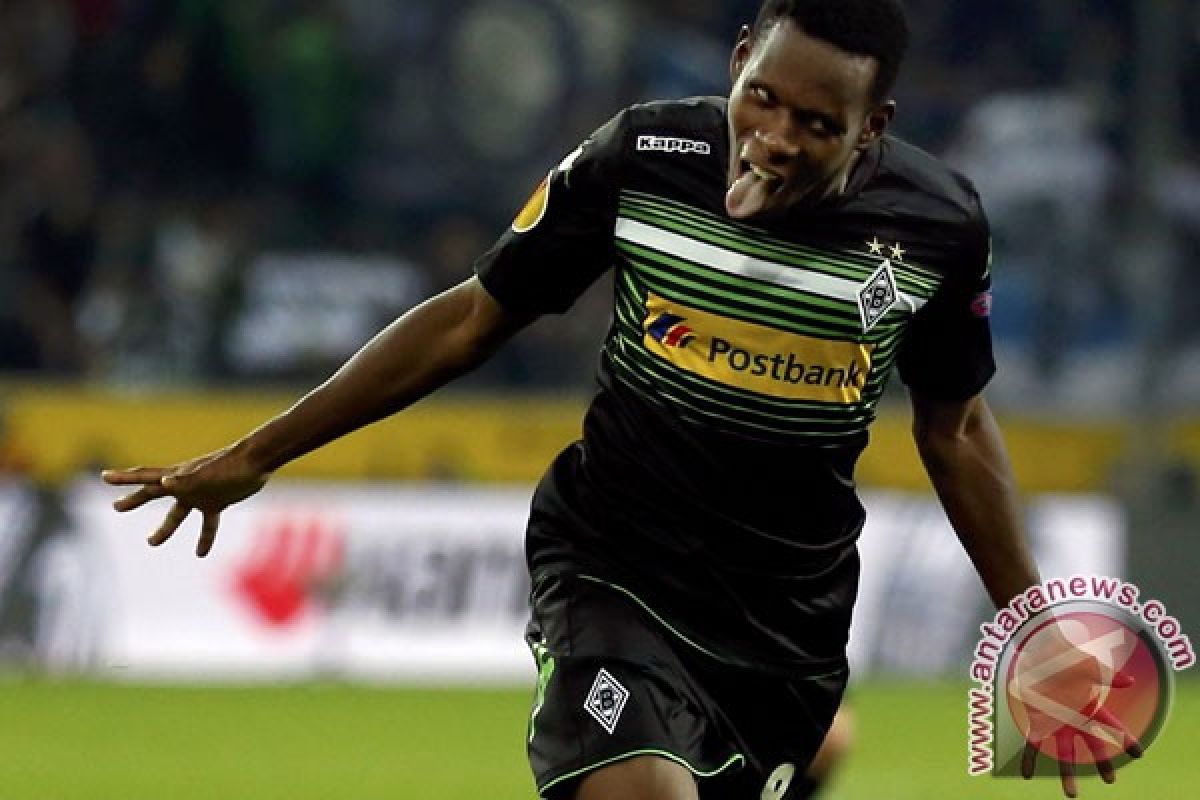 Ibrahima Traore antar Gladbach rebut lagi tempat ketiga