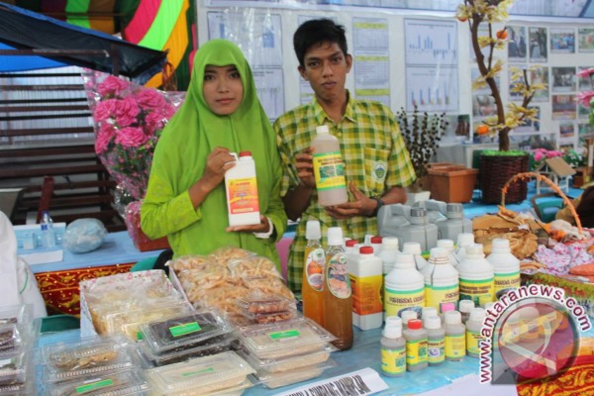 SMK 1 Simpang Mamplam Hasilkan Produk Organik 