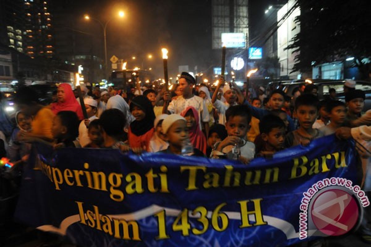 Ribuan warga hadiri "Kalimurni Bersholawat" tahun baru