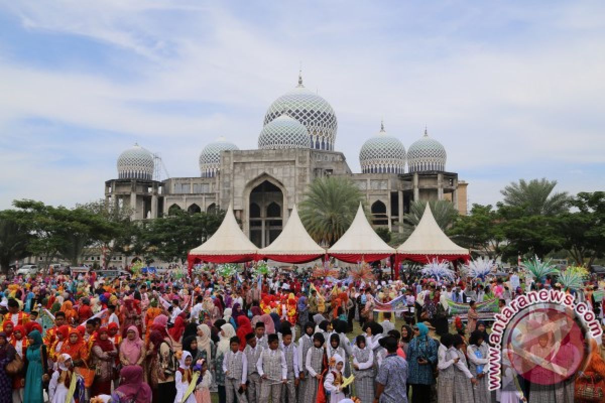 Ribuan Pelajar di Lhokseumawe Pawai Satu Muharram