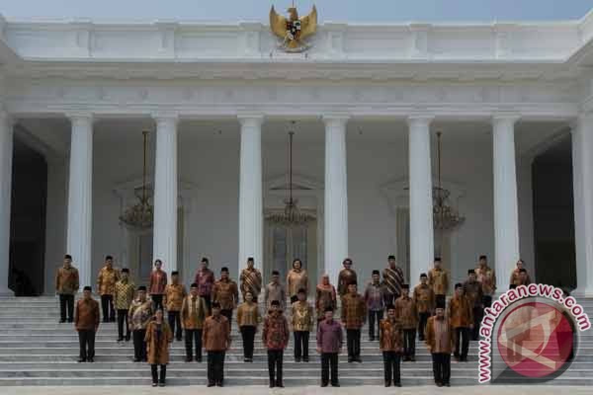 Ini dia kabinet kerja, kerja, kerja