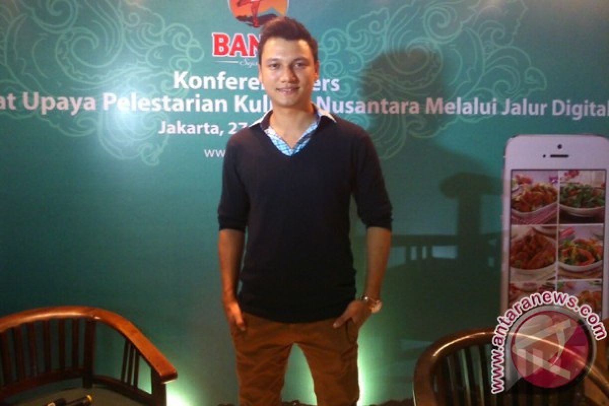 Christian Sugiono temukan kuliner Nusantara lewat aplikasi digital 
