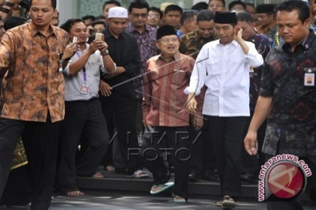 Jokowi berdoa bersama 10.000 orang di Ancol 