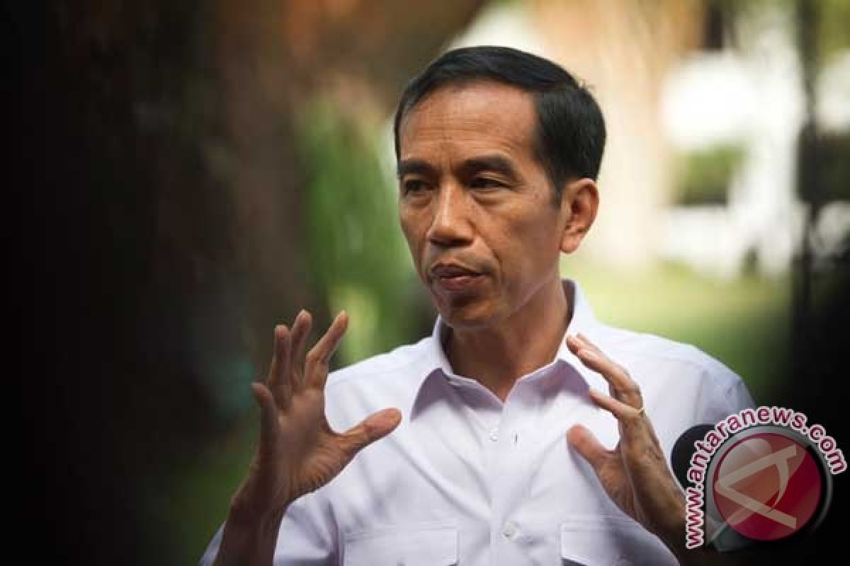 President Jokowi on working visit in Medan