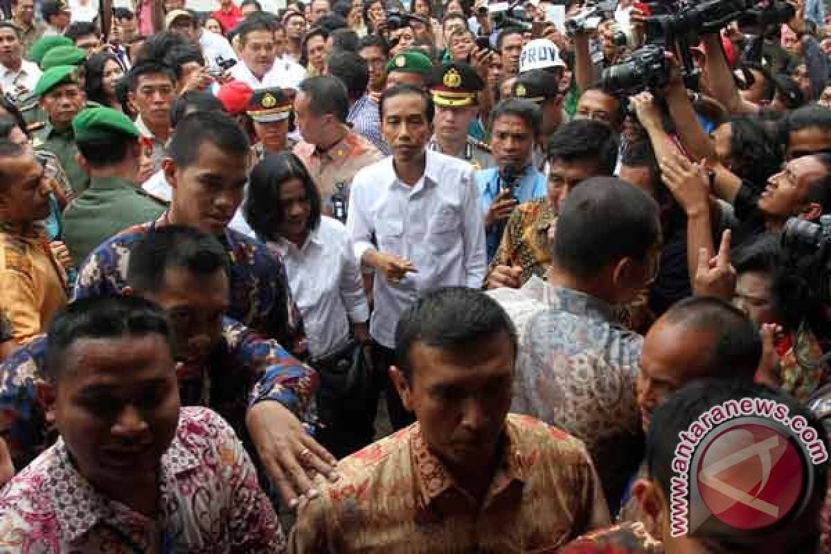 Pengungsi Sinabung senang karena 50 rumah selesai dibangun