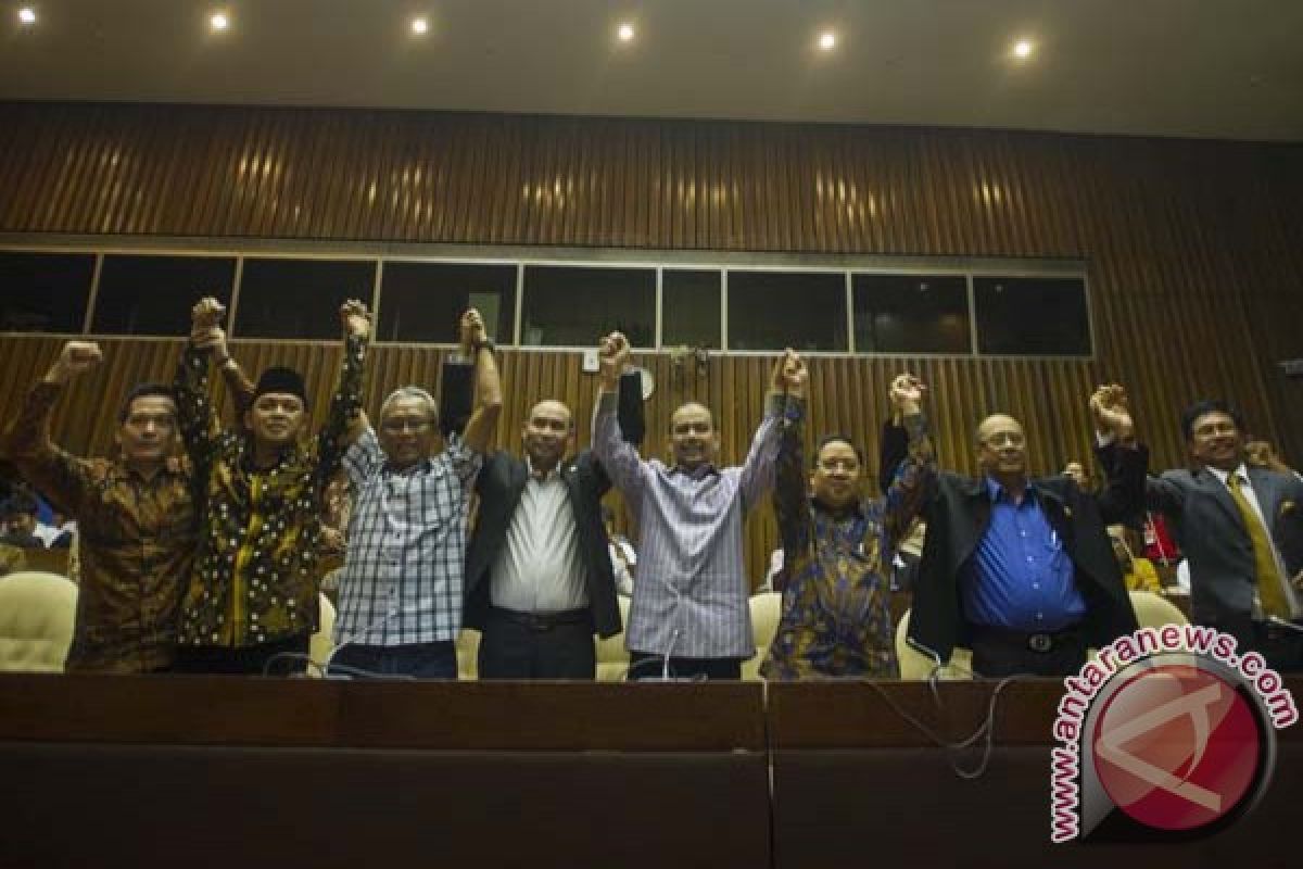 Lima fraksi DPR gelar rapat paripurna