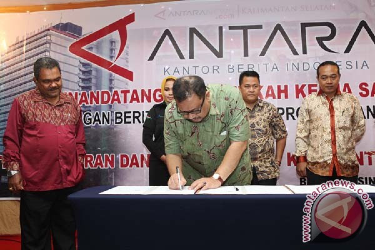 Antara-Bukadri Balikpapan Vision jalin kerja sama pemberitaan