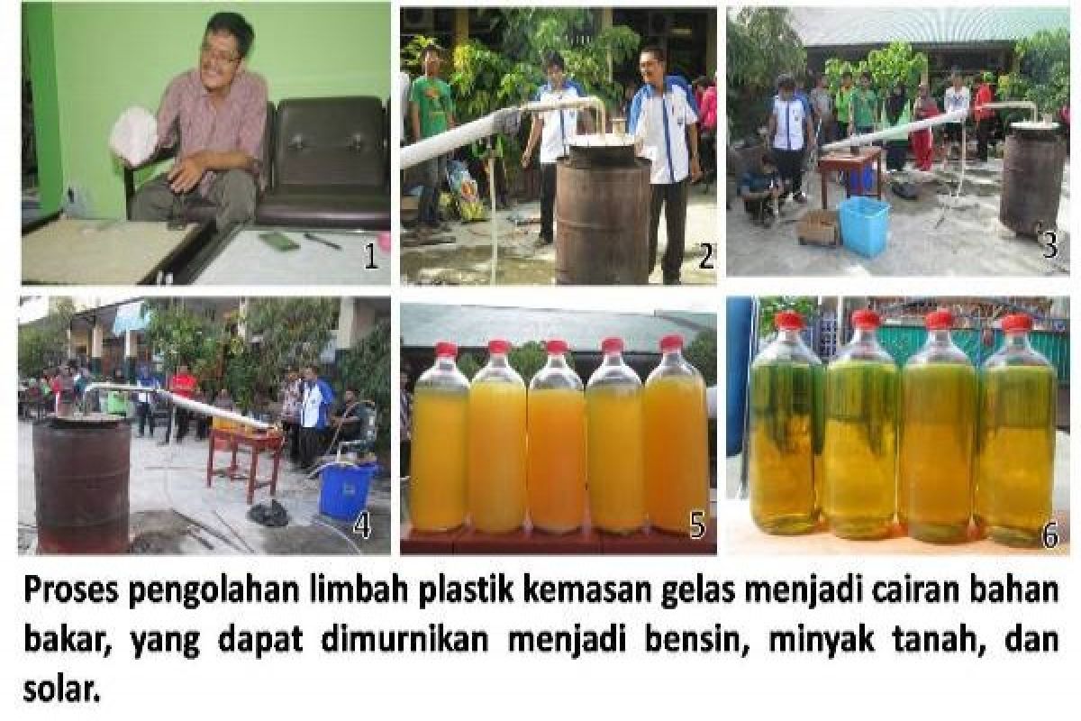 Ada minyak dibalik sampah plastik