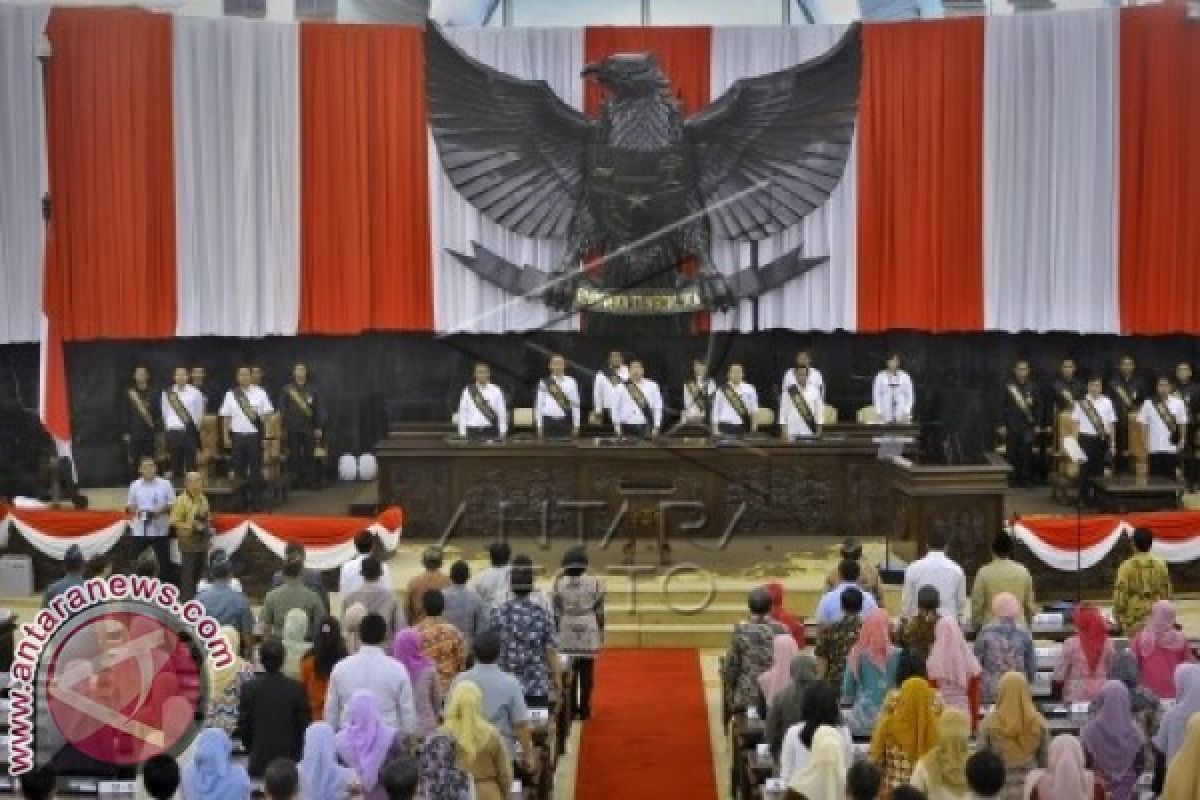  Jokowi-JK Hadiri Gladi Bersih Terakhir Pelantikannya