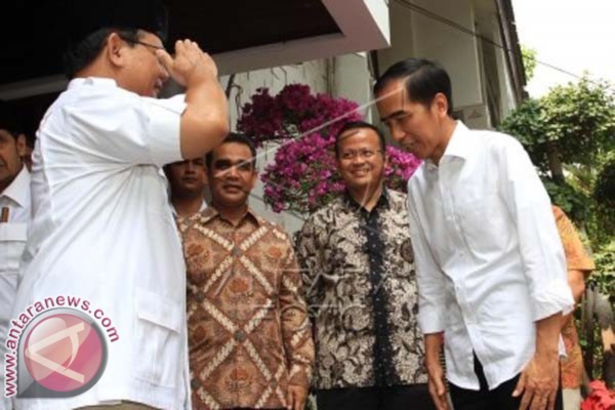 Prabowo Ultah Bertemu dengan Jokowi