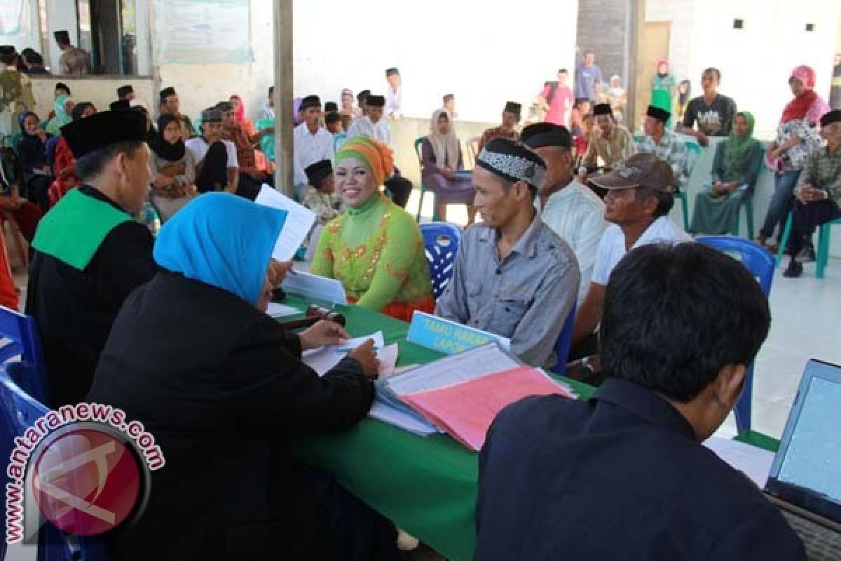 86 pasutri Polman jalani sidang isbat nikah