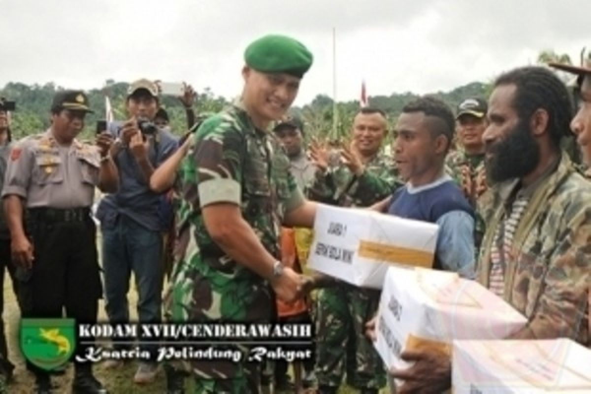 Kodam Cenderawasih gelar bakti sosial jelang puncak peringatan HUT TNI