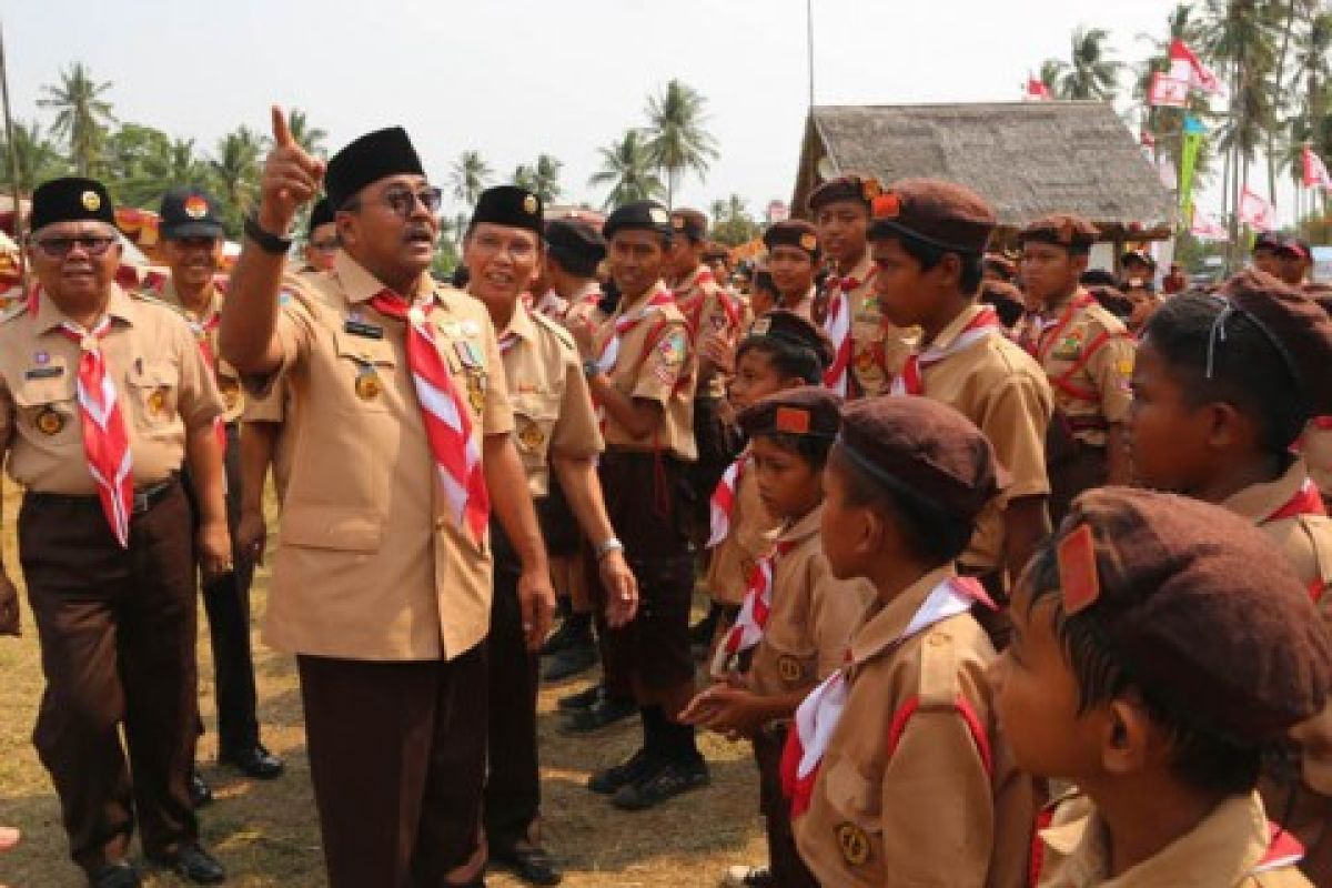 Plt Gubernur Banten Buka Jambore Kwarda Pramuka Banten