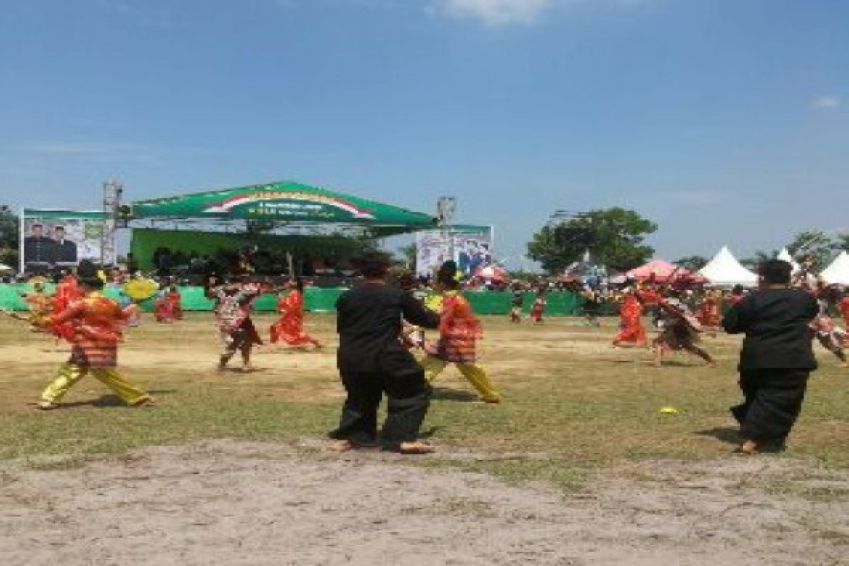 Karapan Sapi di Kota Singkawang Digelar