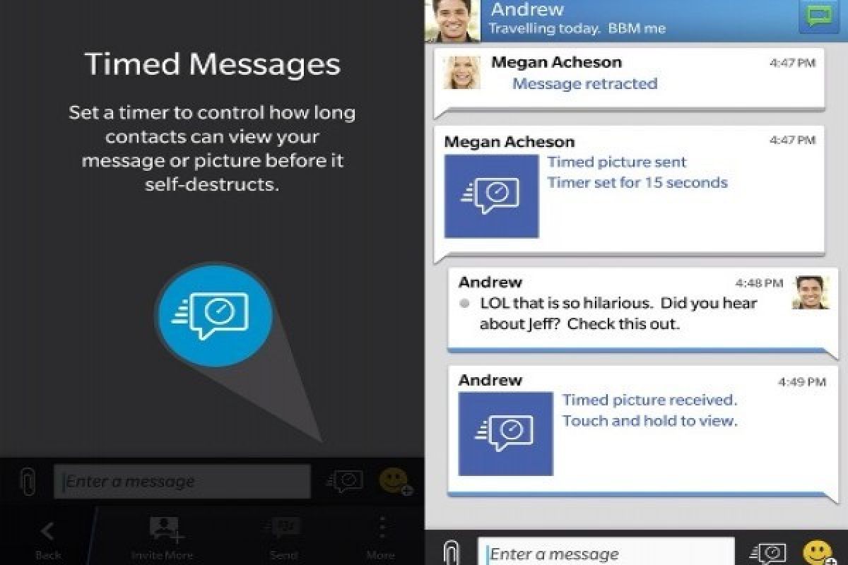 BBM Sudah Dilengkapi Fitur Privasi dan Kendali