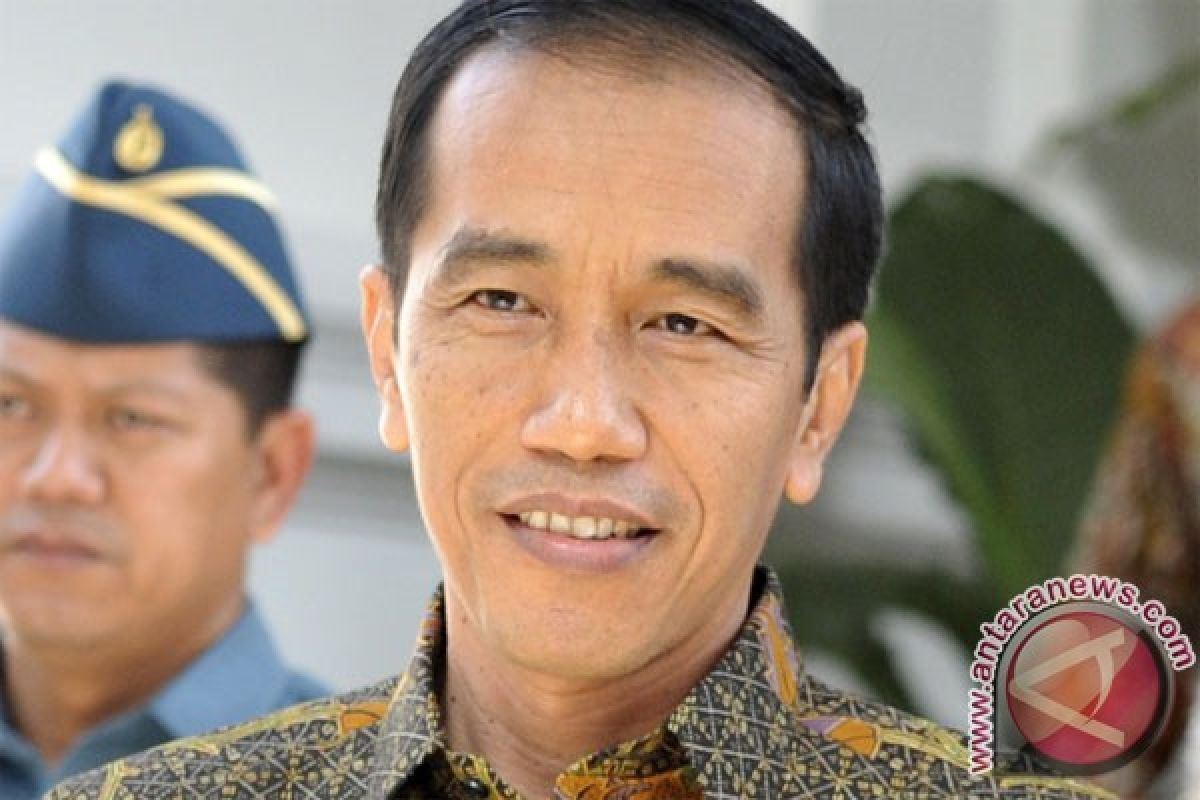 Presiden Jokowi tiba di Mamuju