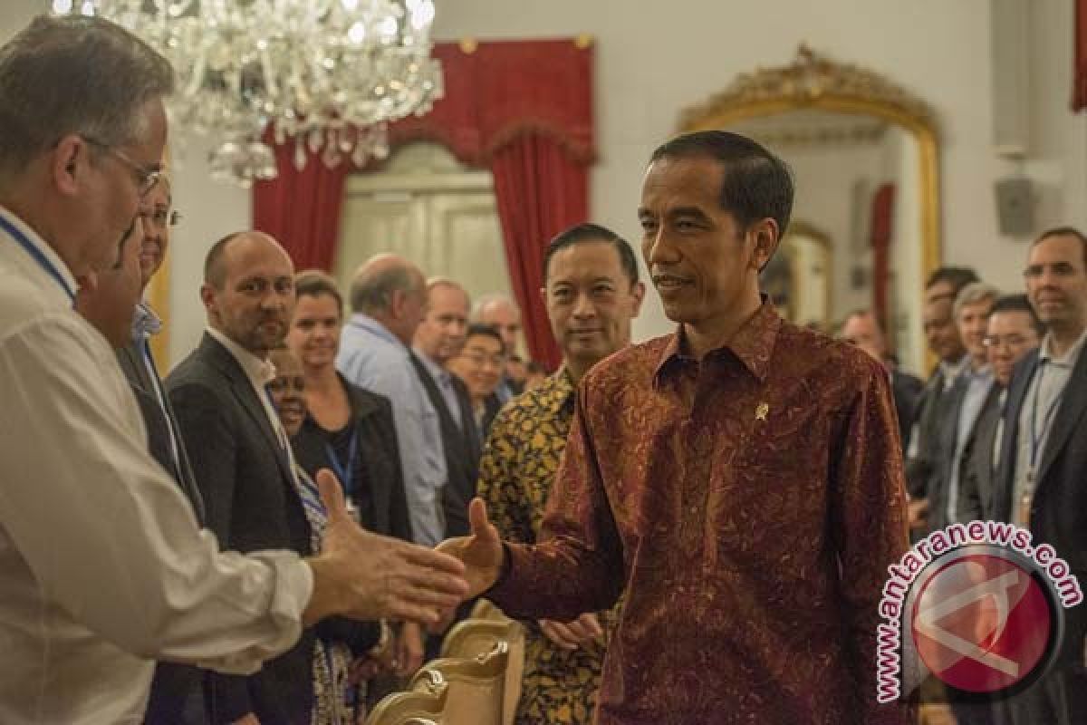 Presiden terima delegasi investor sejumlah negara