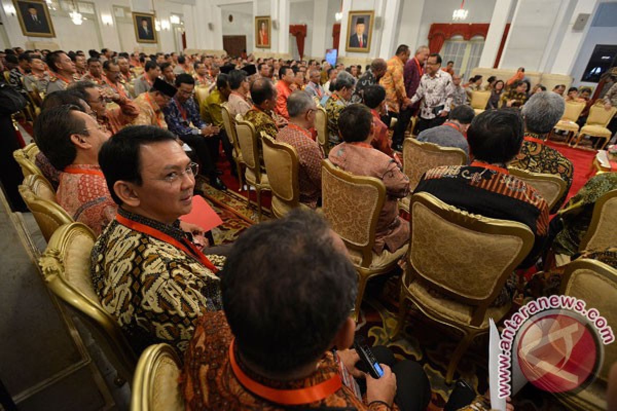 34 gubernur hadiri Rakornas Kabinet Kerja