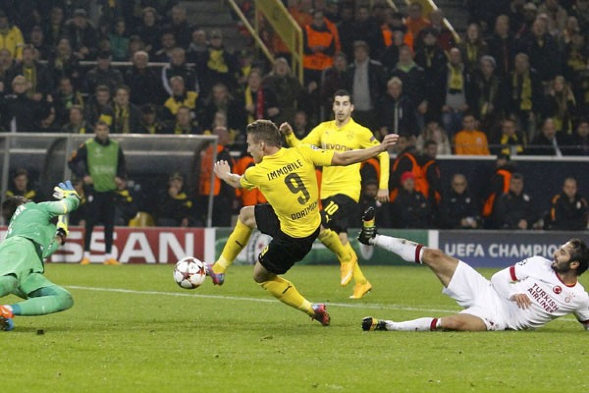 Dortmund lolos ke babak 16 besar setelah menaklukan Galatasaray