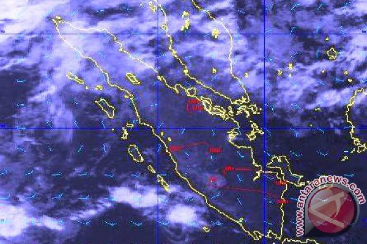 BMKG: 19 titik panas terdeteksi di Sumatera