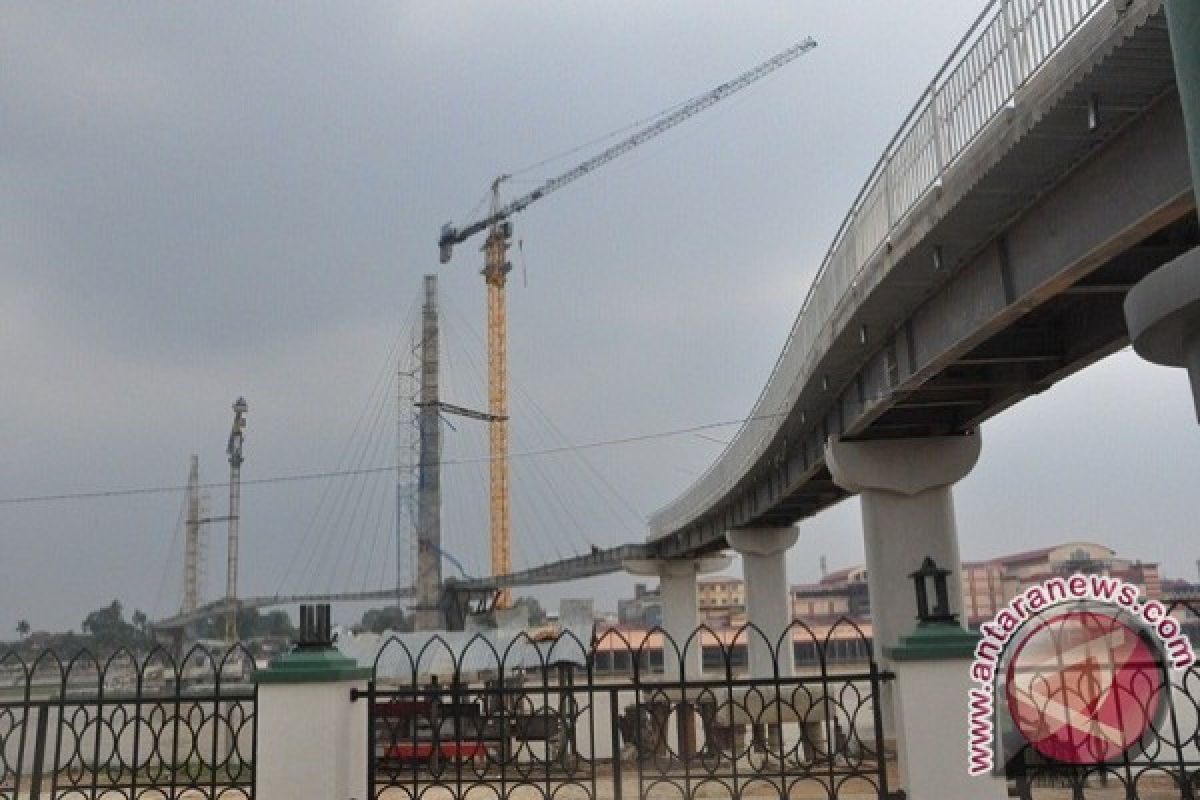 Aksesoris jembatan Pedestrian Jambi dianggarkan Rp12,5 miliar