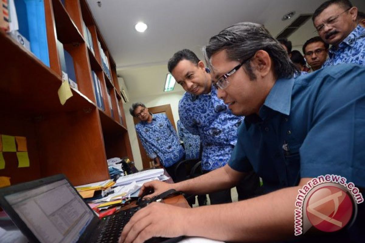 Menteri Anies tinjau lingkungan Kemdikbud