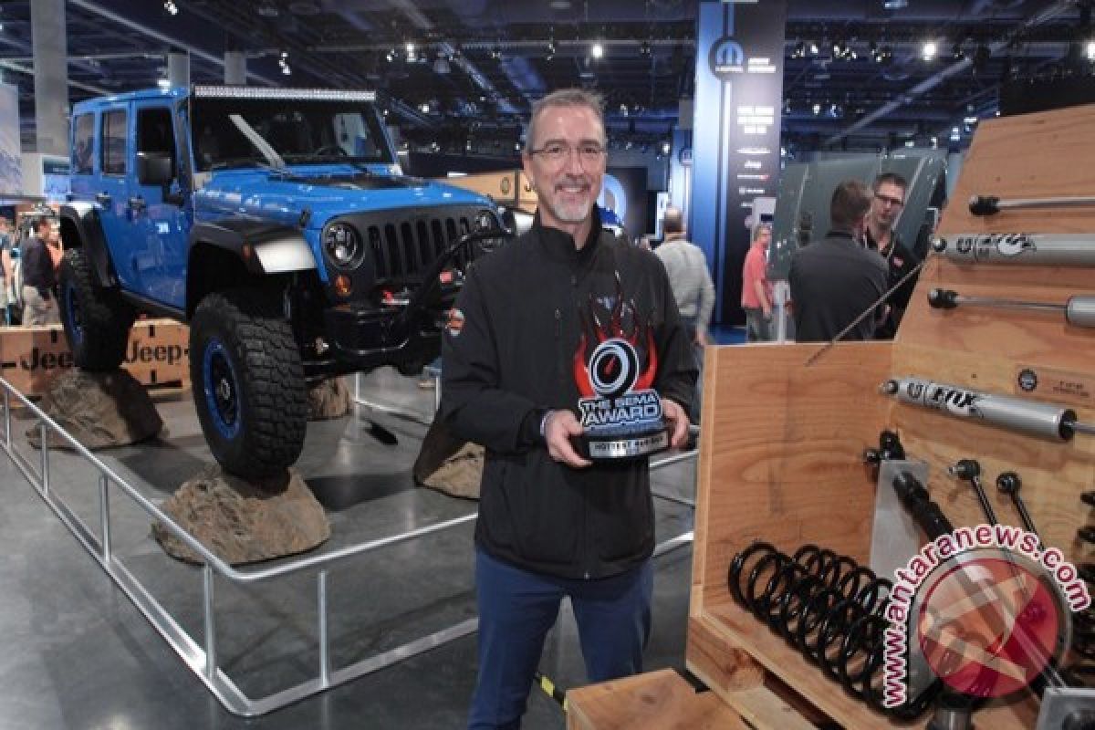 Jeep Wrangler raih penghargaan "Hottest 4x4-SUV"