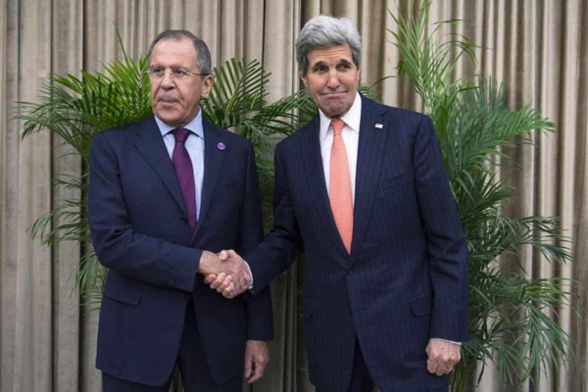 Kerry dan Lavrov bertemu di tengah ketegangan soal Ukraina