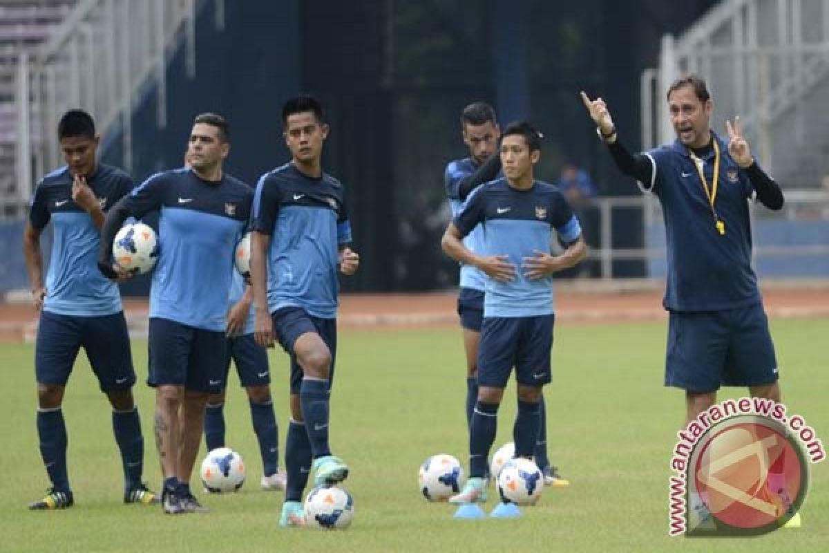 Timnas senior unggul 3-0 atas Timor Leste di babak pertama