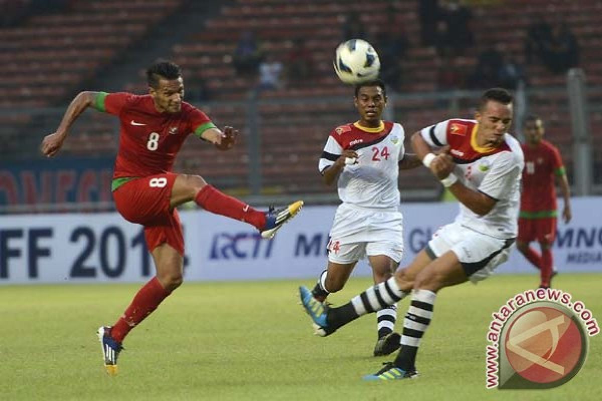 Indonesia vs Vietnam 1-1 pada babak pertama