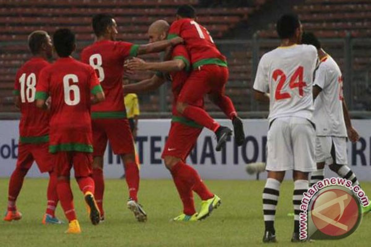 Timnas Indonesia menang 2-1 lawan Myanmar