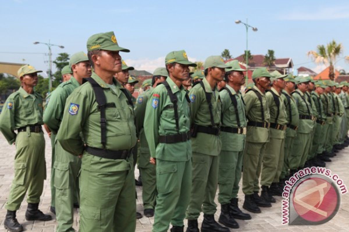 Bupati Bangka Minta Linmas Sukseskan Pilkada