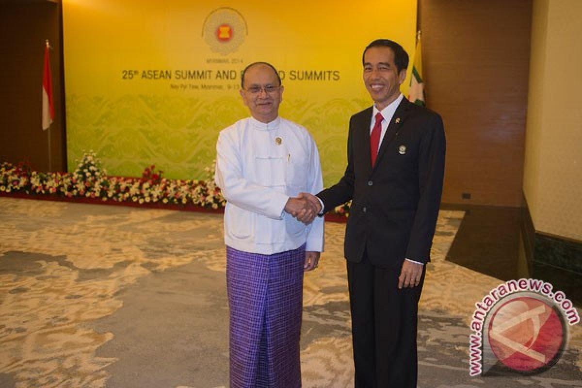 Presiden Jokowi sampaikan kesiapan kerjasama dengan Myanmar