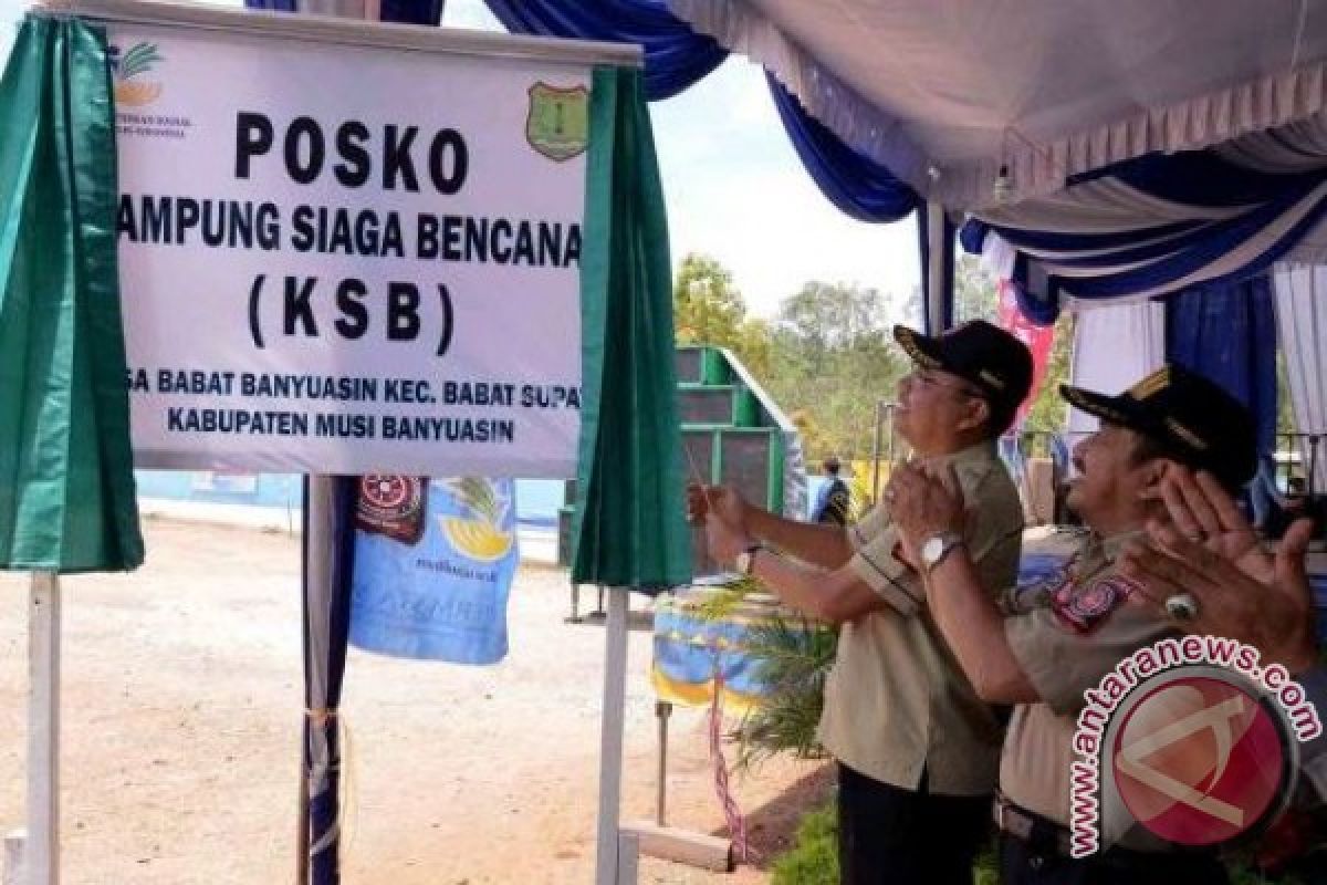 Dinsos Sumsel lanjutkan pembentukan kampung siaga bencana