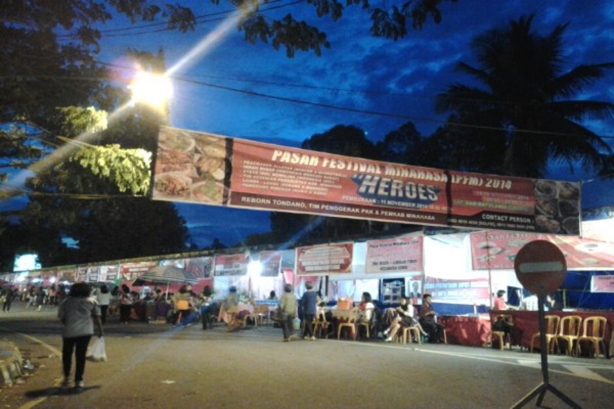 Festival Pasar Minahasa tampilkan kearifan lokal