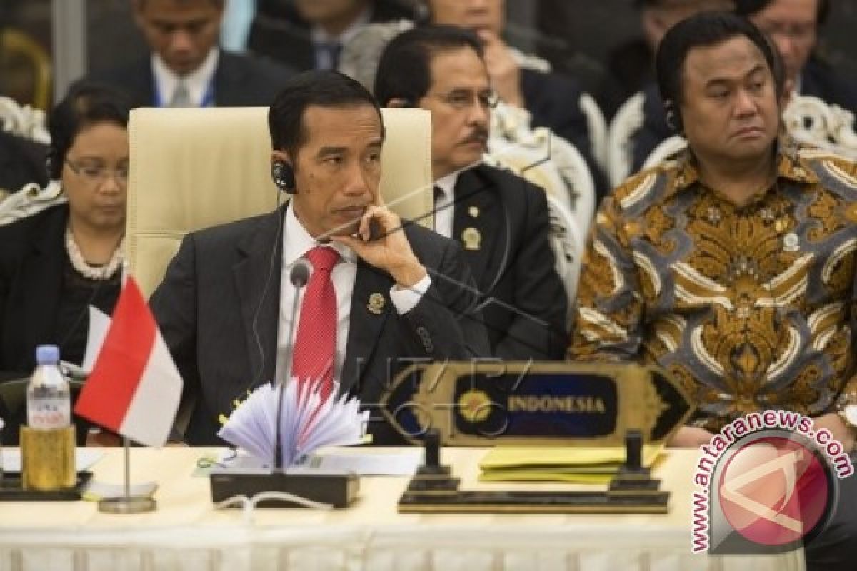 Presiden Jokowi lakukan pertemuan dengan Abbot 