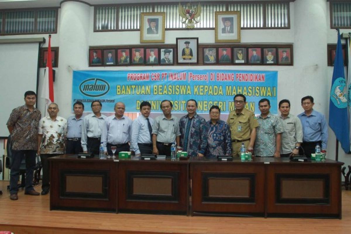 Inalum beri beasiswa Rp4,5 miliar pelajar Sumut