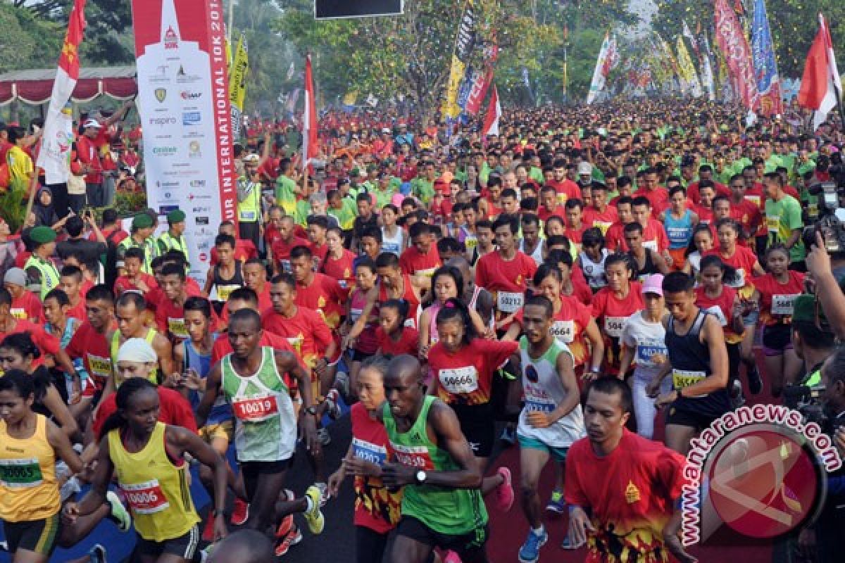 Pelari dari 21 negara ramaikan Borobudur 10K