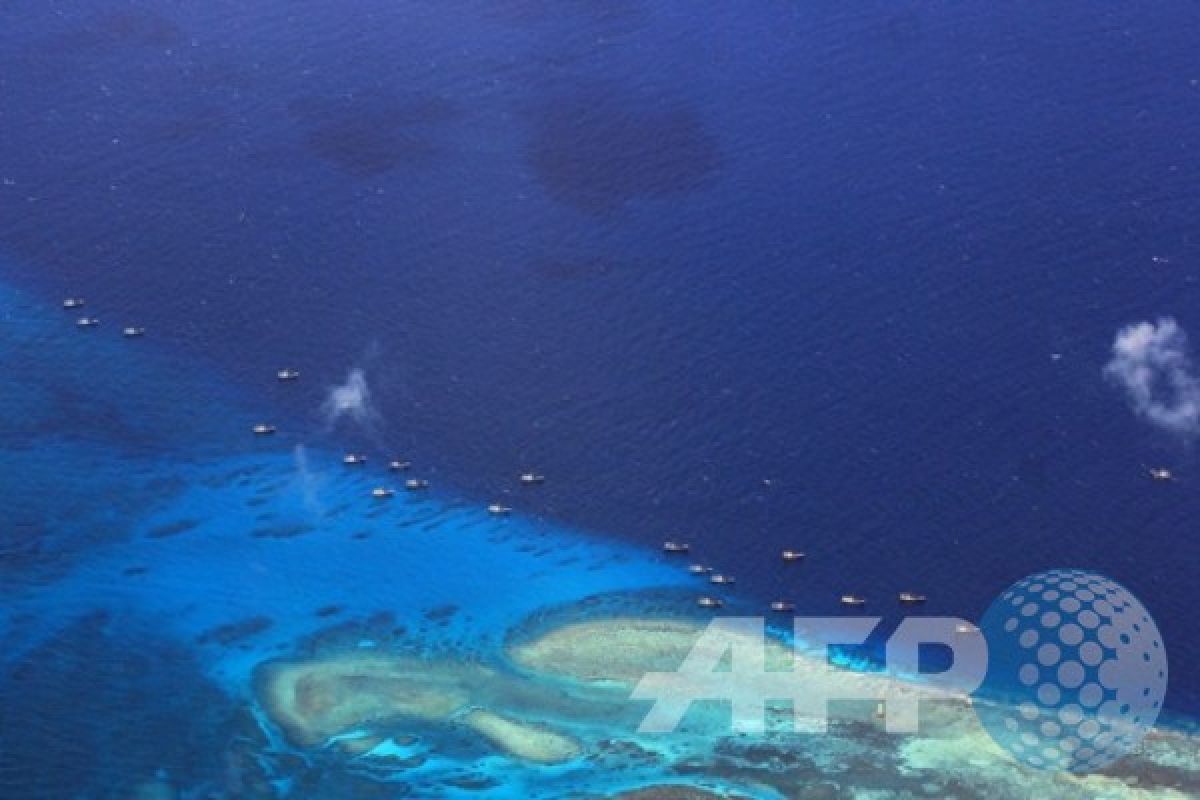 Tiongkok bangun pulau di Kepulauan Spratly