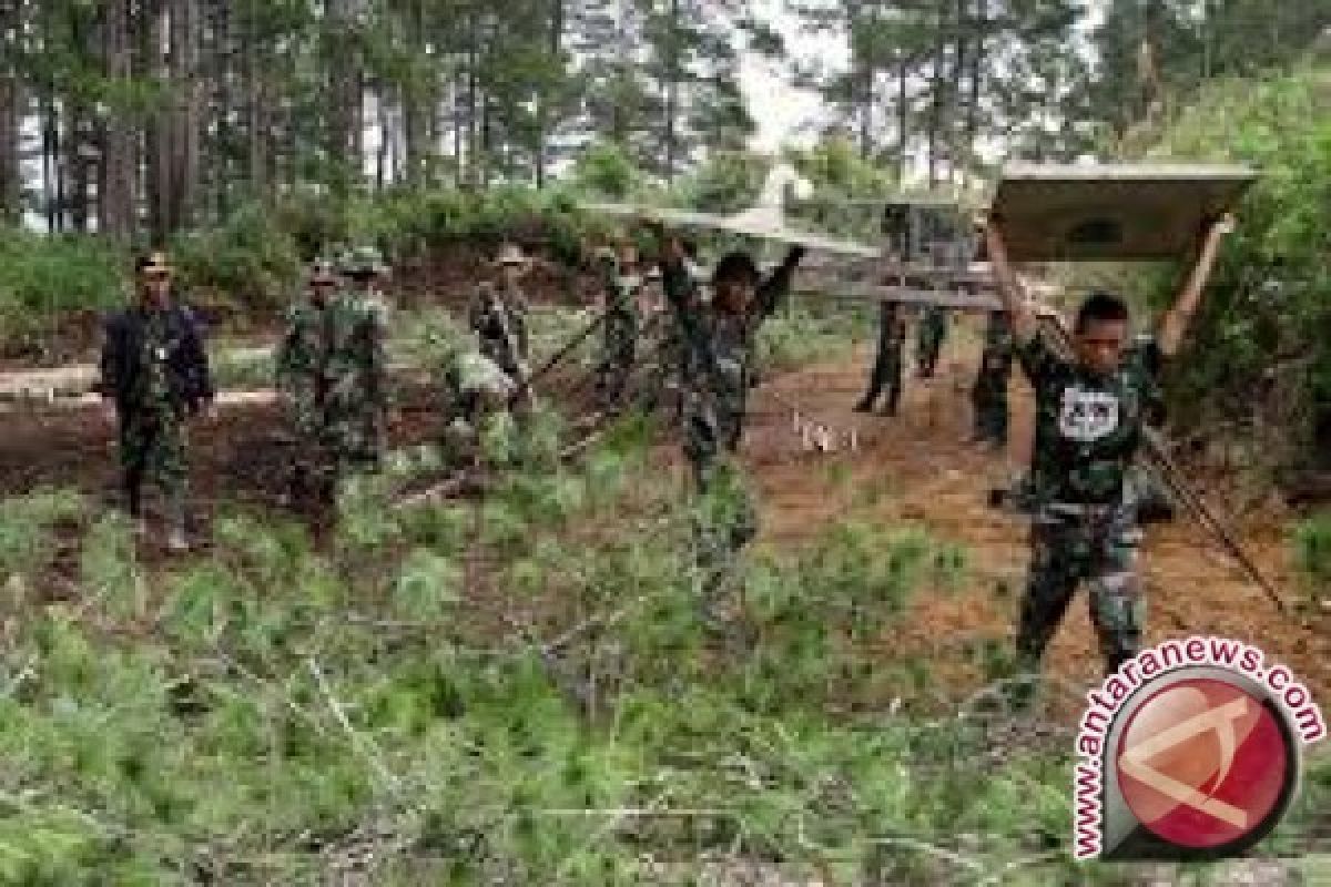 TNI Bangun Pos Di Daerah Rawan Bentrok