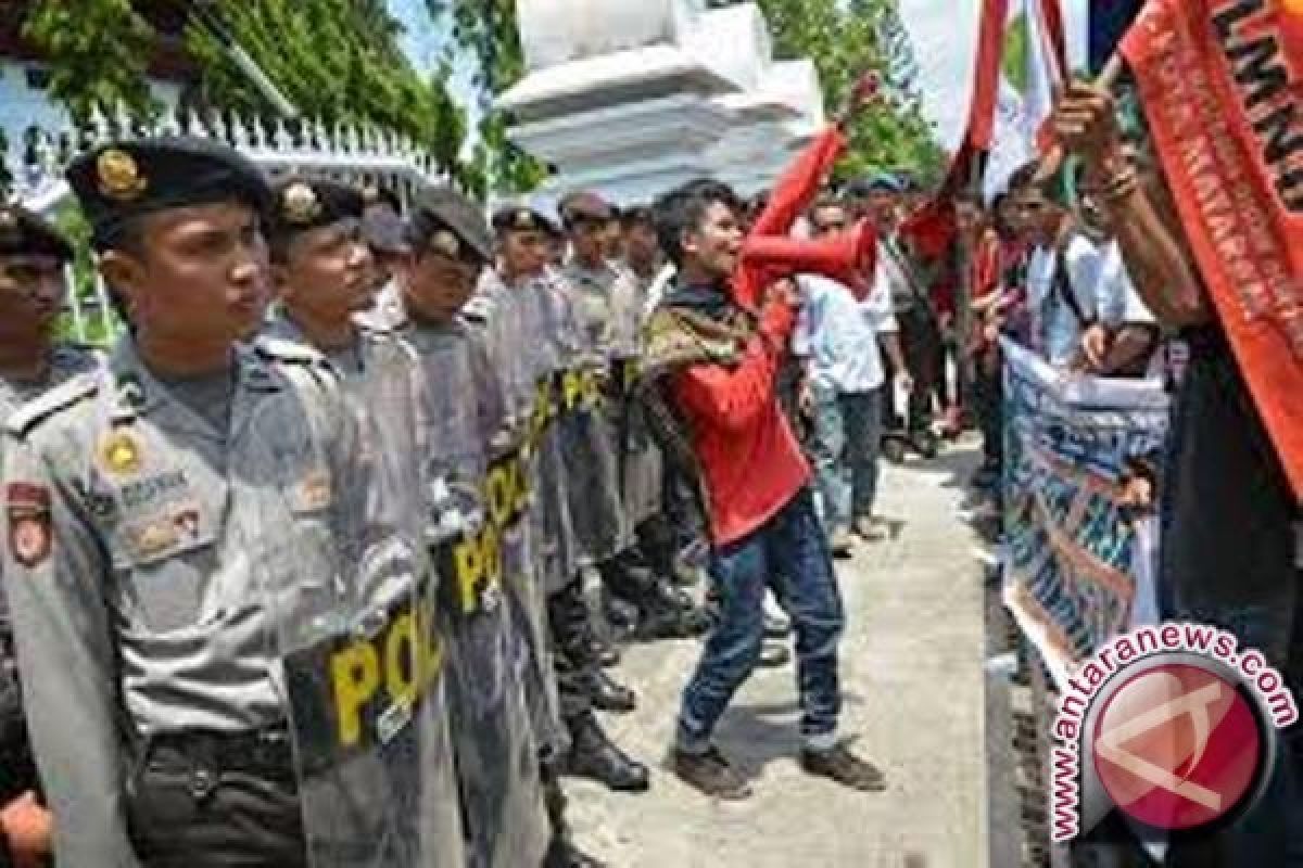 OKP dan mahasiswa Papua gelar aksi penolakan kenaikan harga BBM