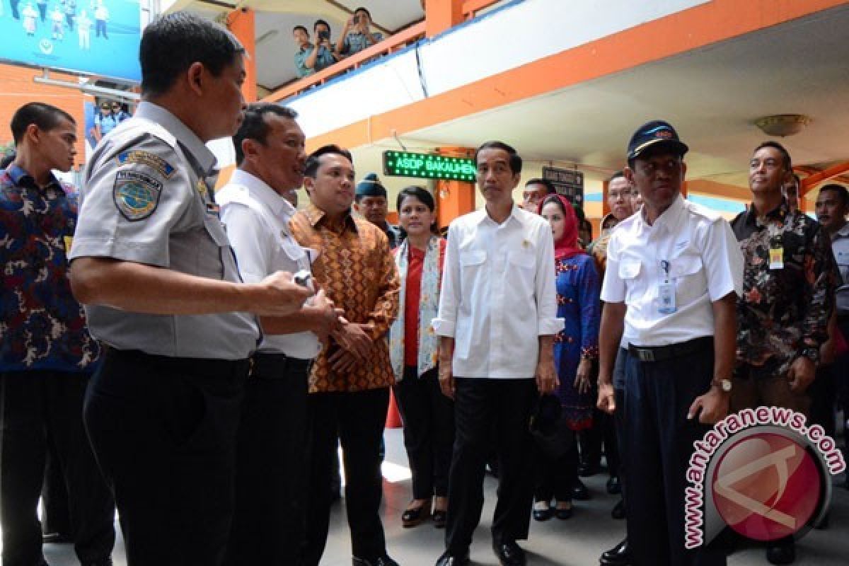 Kunjungan Presiden Ke Bakauheni Untuk Pengembangan Pelabuhan