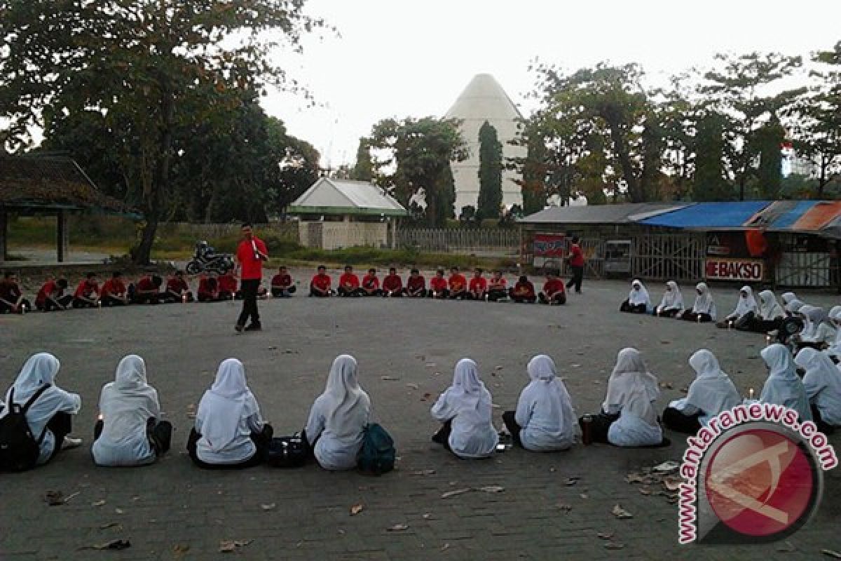 150 Siswa SMA Napak Tilas Pahlawan