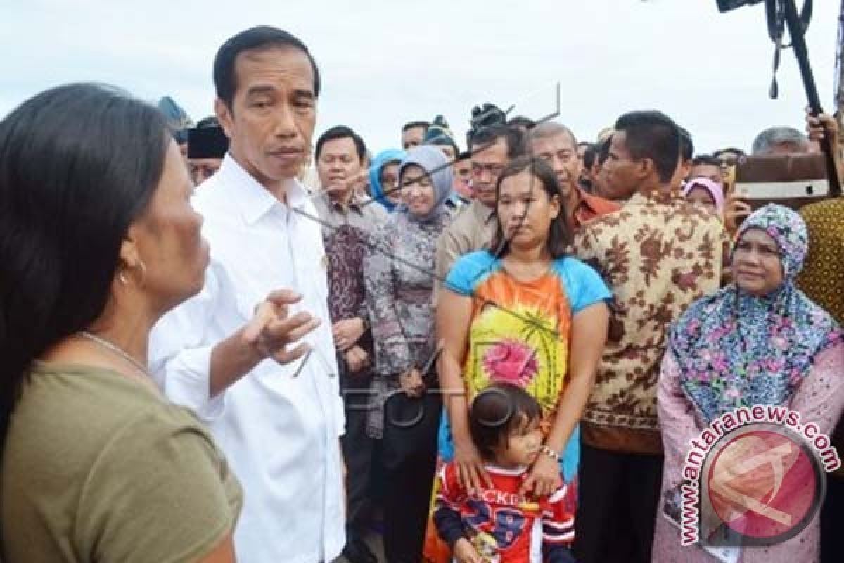Presiden Kunjungi Kampung Nelayan Bengkulu