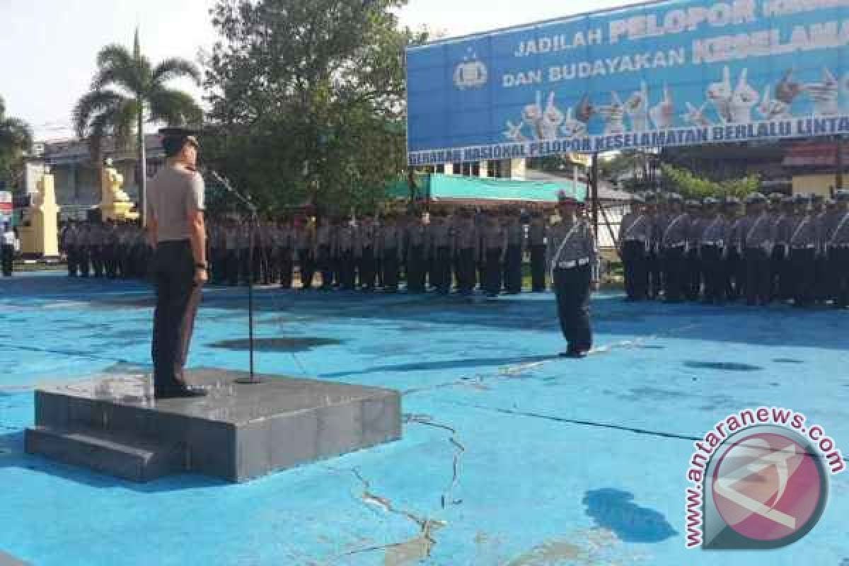 Polres Ketapang Gelar Apel Operasi Zebra Kapuas