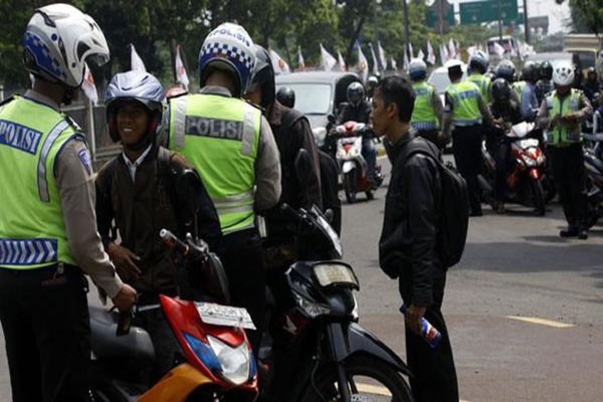 Polantas Kota Bekasi jaring 2.513 pelanggar lalin